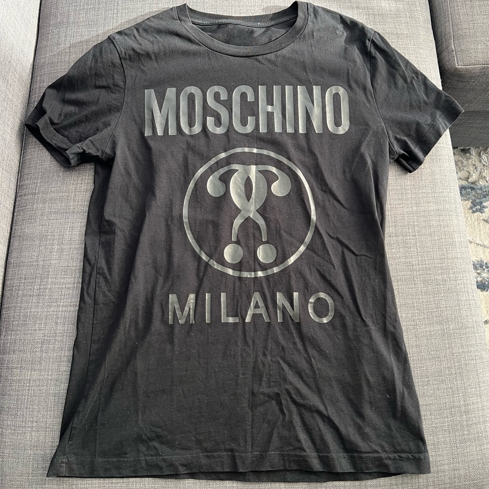Moschino Black T-Shirt for Men